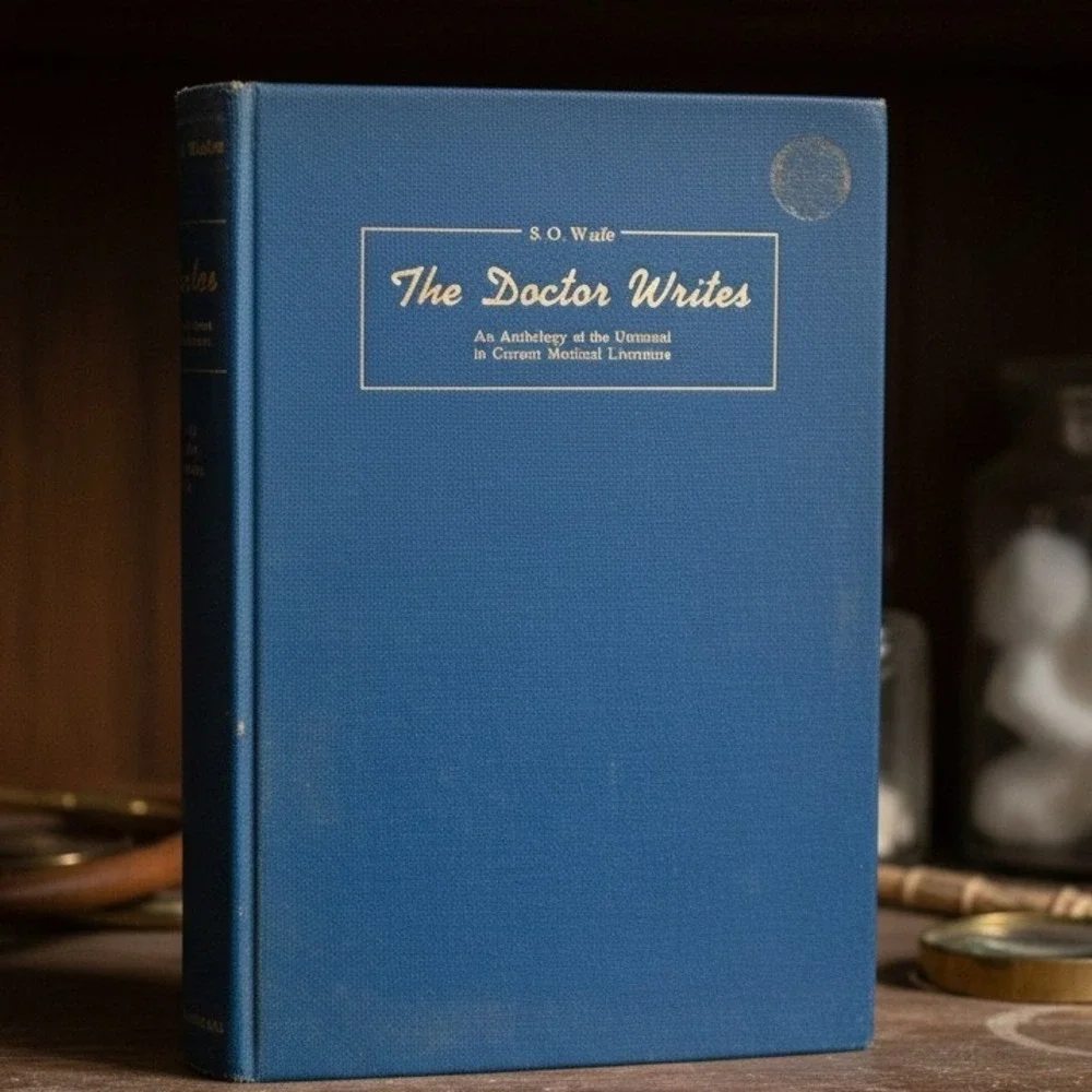 The Doctor Writes S.O. Waife 1954 Medical Anthology Hardcover Grune & Stratton